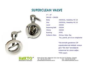 Superclean Valve Vana Temizlik Hijyenik Hygienic HYGIENIC Aseptic ASEPTIC Aseptik Sanitary SANITARY 