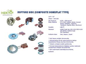 Rupture Disc Parçalanabilen Kırık Kopuk Disk Vana Safety Valve en