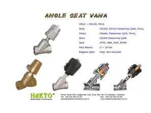 Angle Seat Valve Açılı Sit Globe Glop Vana