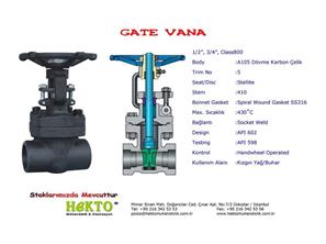 Gate Vana Sürgülü Valve 