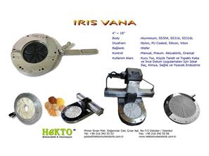 İris Vana Iris Valve IRIS Katı Partikül Granür Granulated