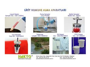 Likit Numune Alma Aparatları Liquid LIQUID Sampling Apparatus SAMPLING