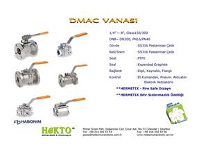 DMAC Küresel Vana Ball Valve