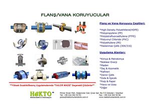 Flanş Koruyucular Flanged Guards Safe Safety Güvenlik Vana Valve 